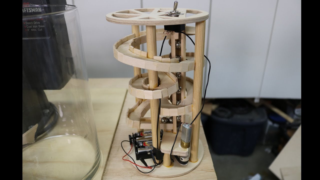 Vase Marble Machine Build, Part 2 (The Track)