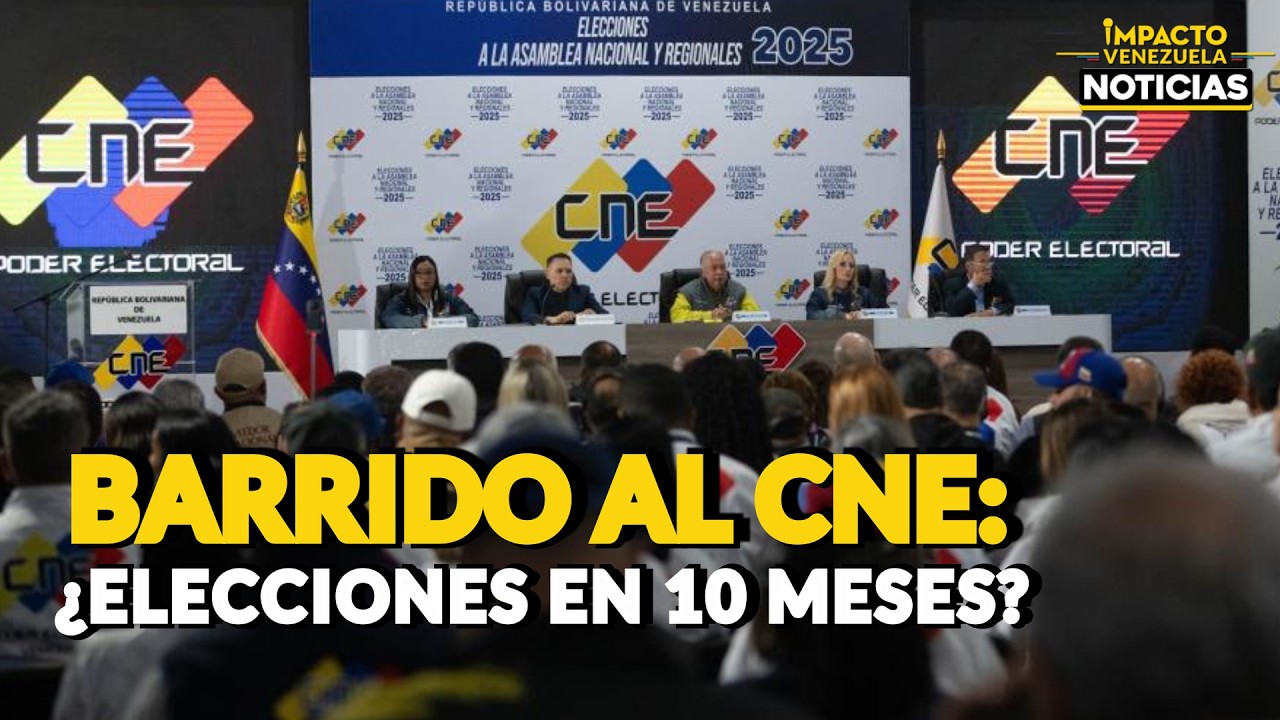 🇻🇪 Oposici&oacute;n exige renuncias al CNE y propone cronograma a 10 meses  | 🔴 NOTICIAS VENEZUELA HOY 2026