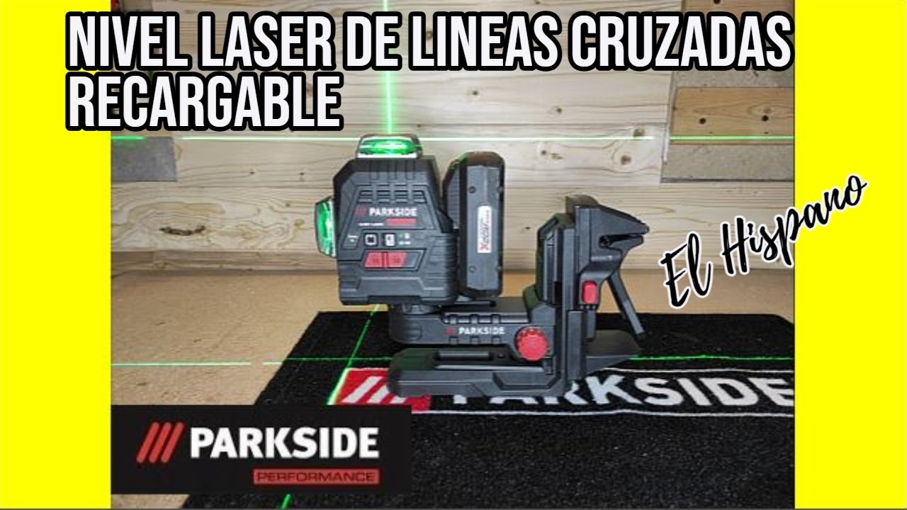 Nivel Laser De Lineas Cruzadas Recargable Parkside Performance | PKLLP 3360 A1