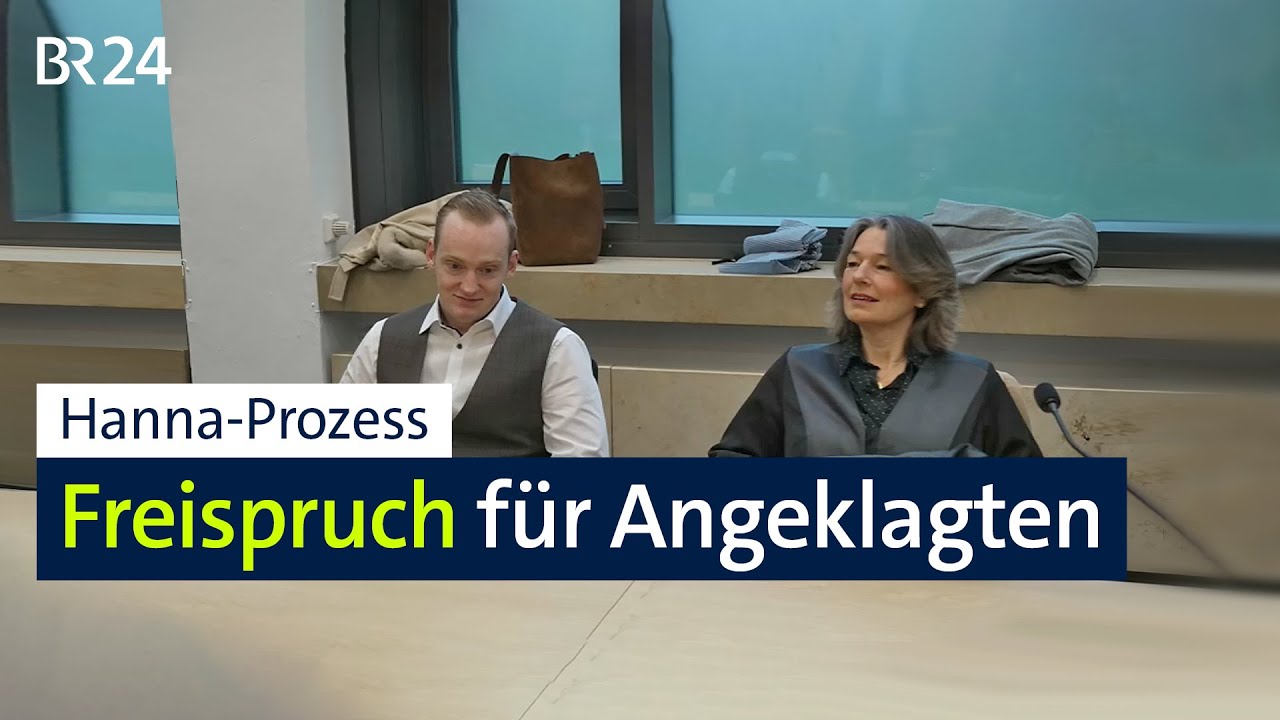 Hanna-Prozess: Freispruch f&uuml;r Angeklagten | BR24