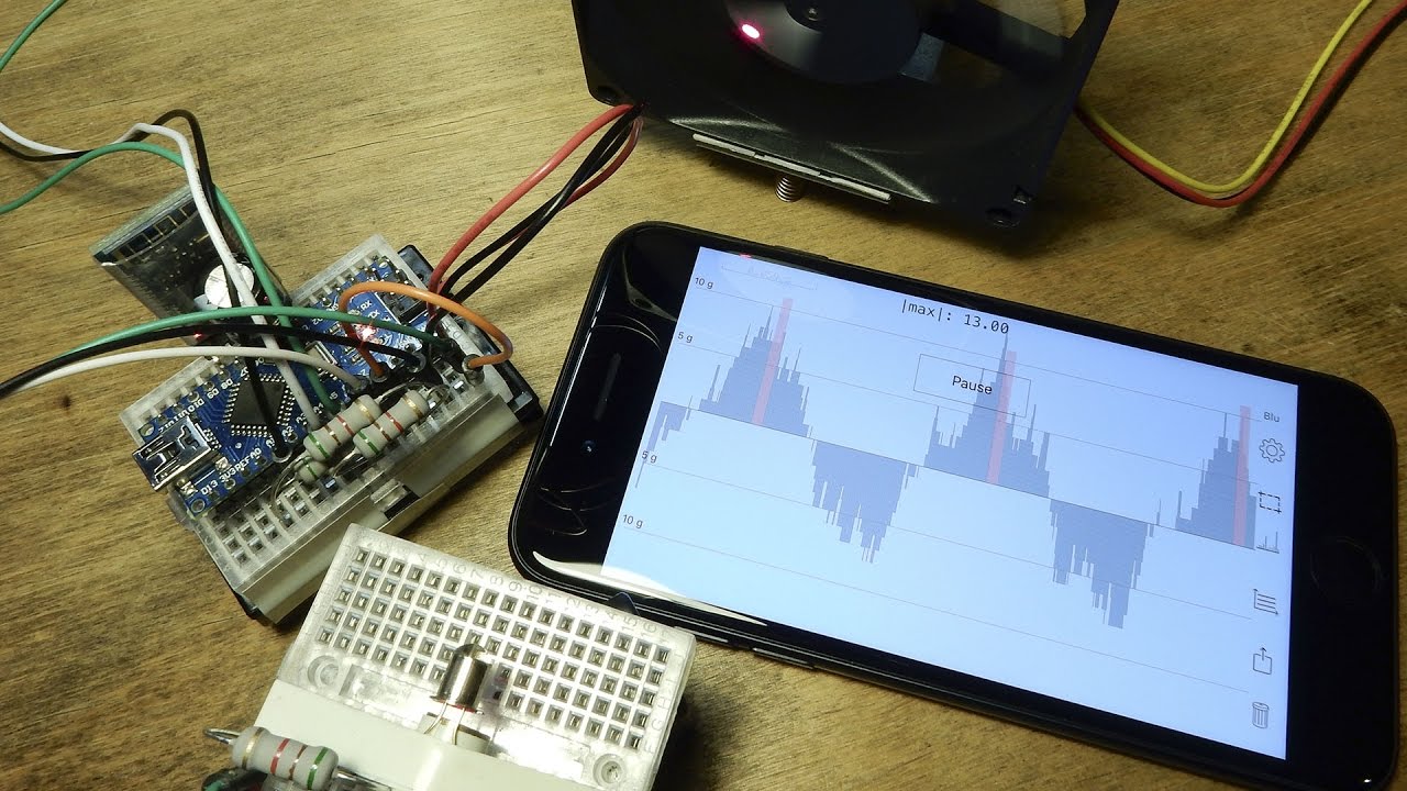 Laser sensor + Accelerometer (Laser balancing system)