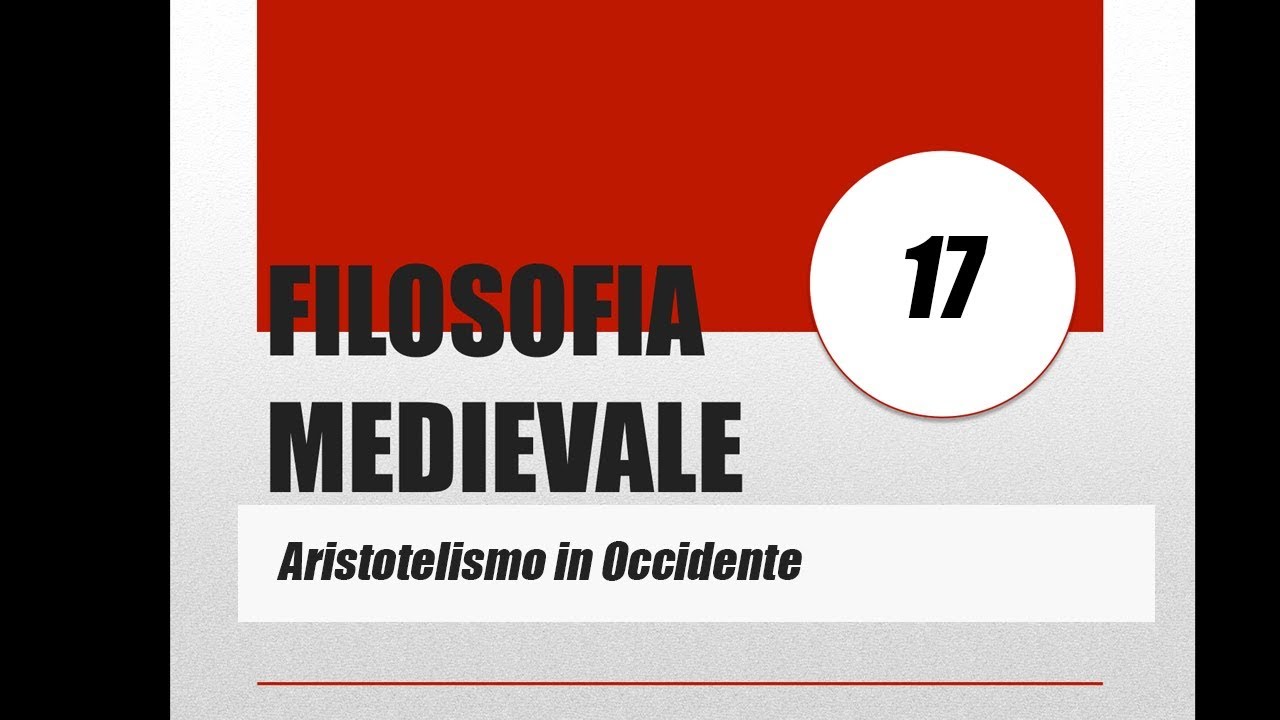 #Aristotelismo nell'Occidente medievale