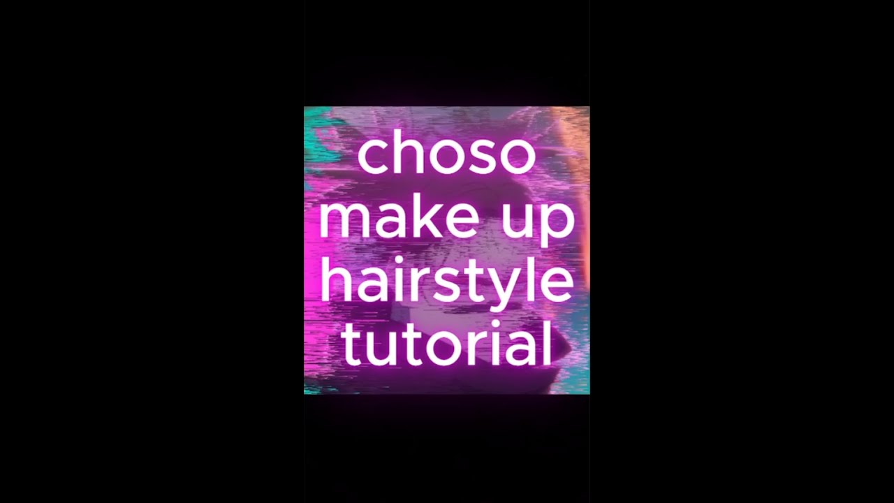 Jujutsu Kaisen Choso Makeup Hairstyle Tutorial