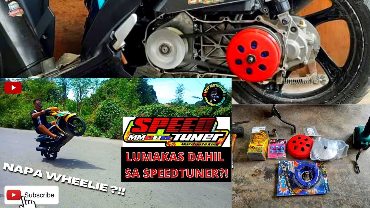 SPEED TUNER MIO I 125 CVT FULL UPGRADE | NAPAPA WHEELIE SA LAKAS