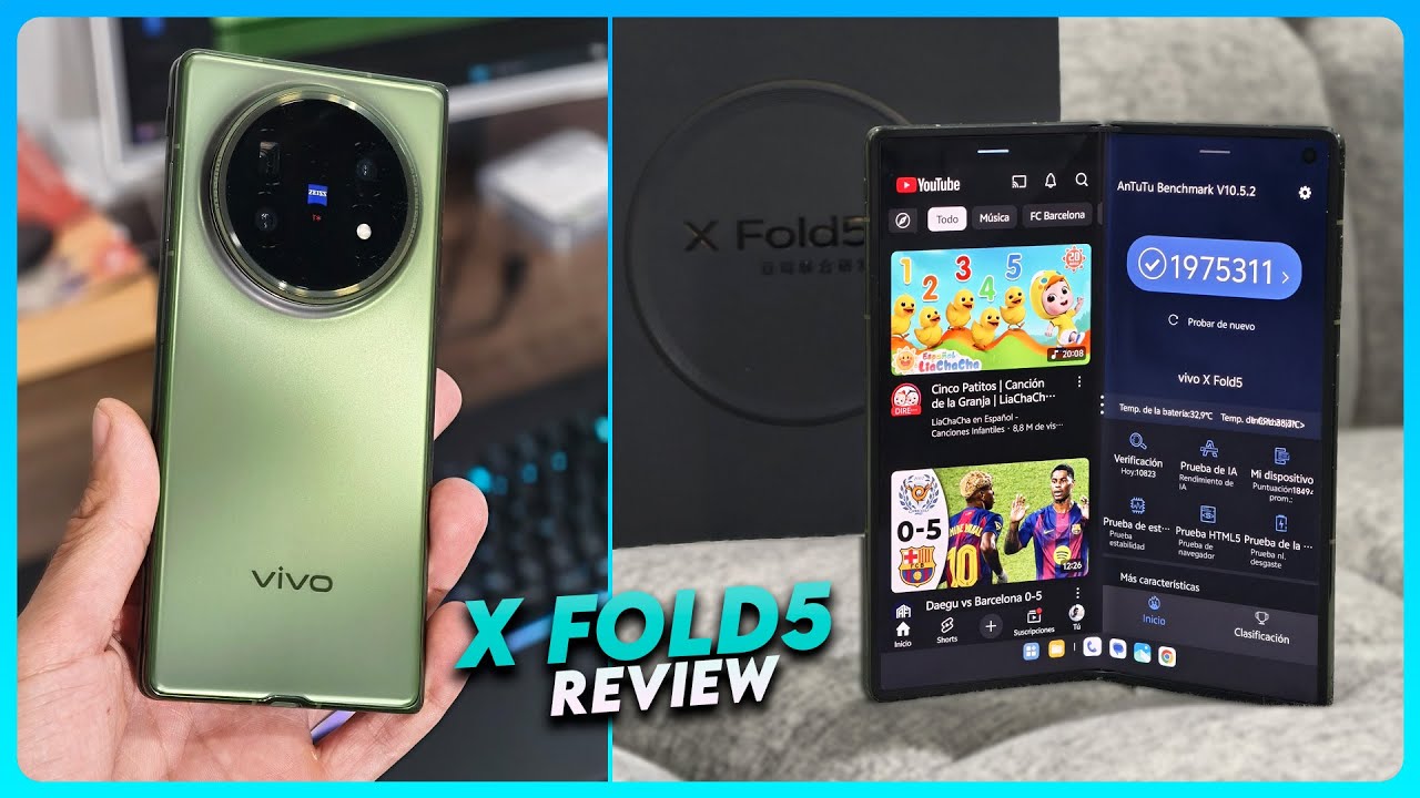 vivo X Fold 5, a Samsung le SALE un DURO RIVAL | Review 
