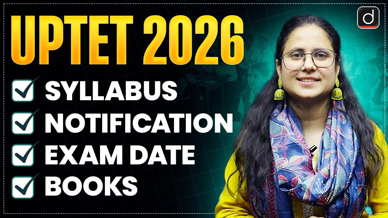 UPTET 2026 | Syllabus, Exam Date, Notification & Best Books | Drishti Teaching Exam