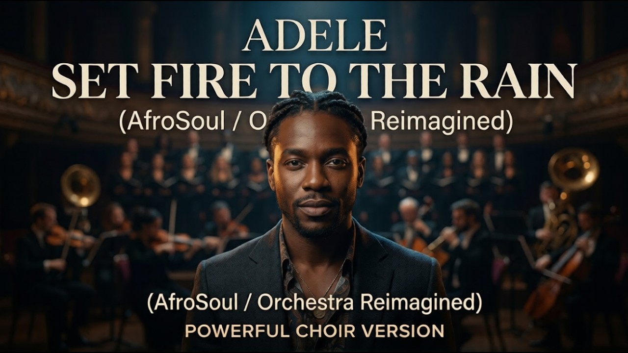 Adele – Set Fire to the Rain (AfroSoul / Orchestra Reimagined) | Powerful Choir Version