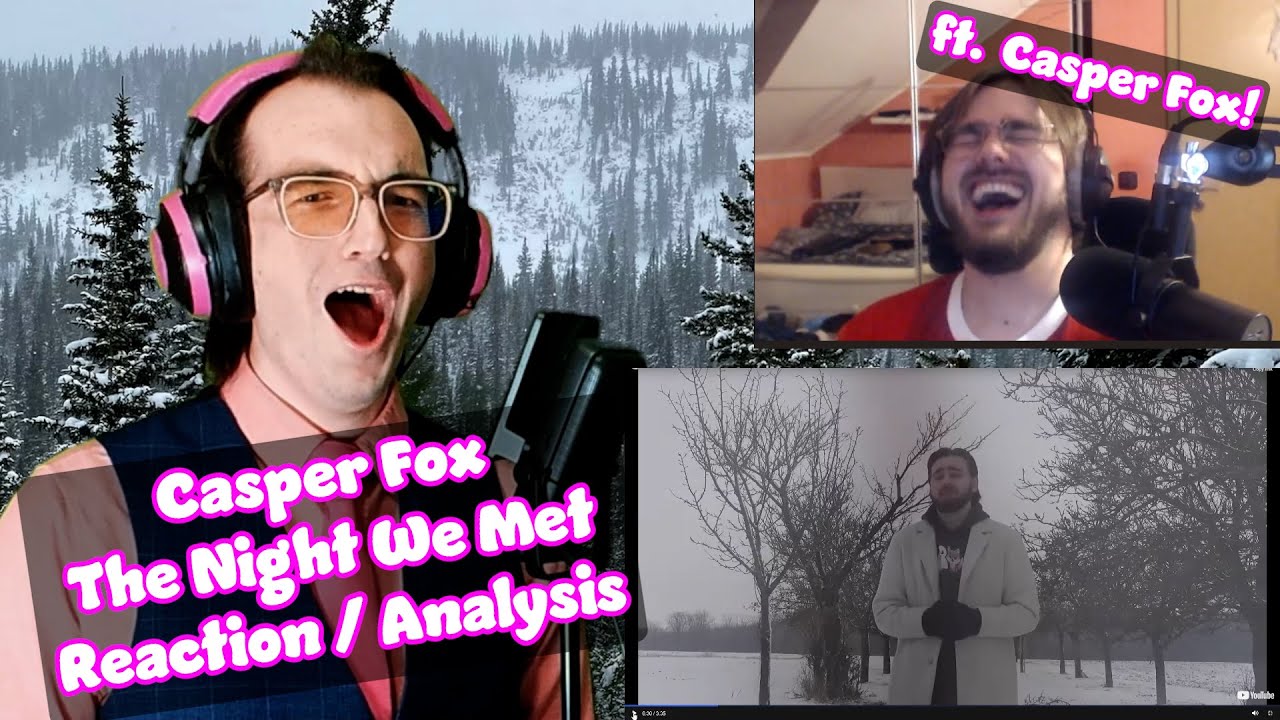 WHAT Is This Man’s RANGE??! | The Night We Met | Acapella Reaction WITH Casper Fox!!