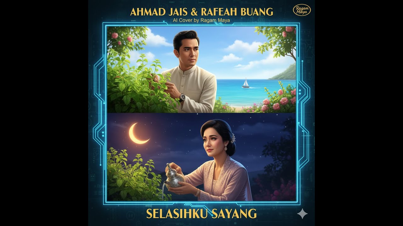 Selasihku Sayang - Ahmad Jais & Rafeah Buang (AI Stereo Remaster) | Klasik Romantik | Ragam Maya