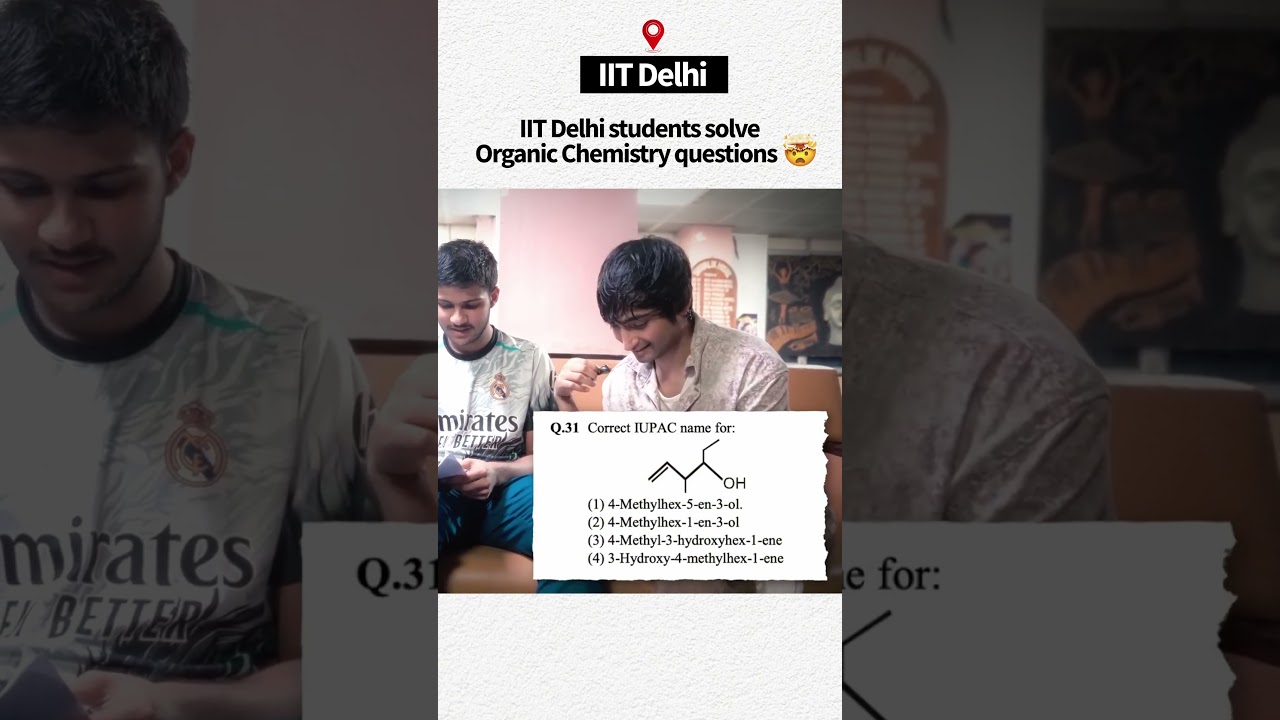 This JEE Chemistry question broke them! 🤯 #iitjee #jee2026 #jee2027