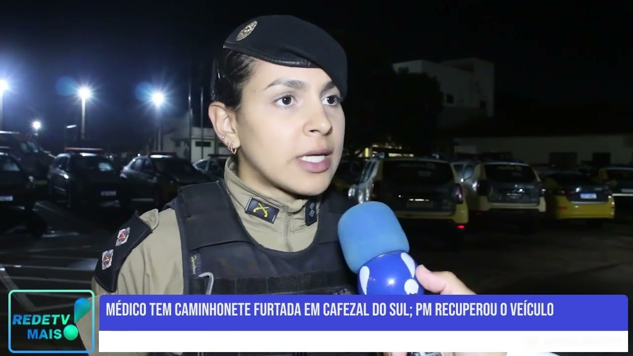 Médico tem caminhonete furtada em Cafezal do Sul; PM recuperou o veículo