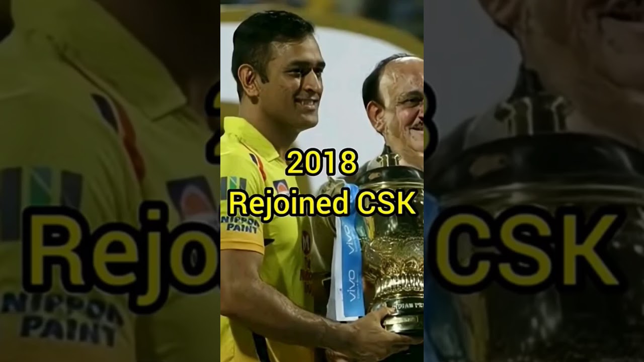 MS dhoni IPL evolution (2008-2025)