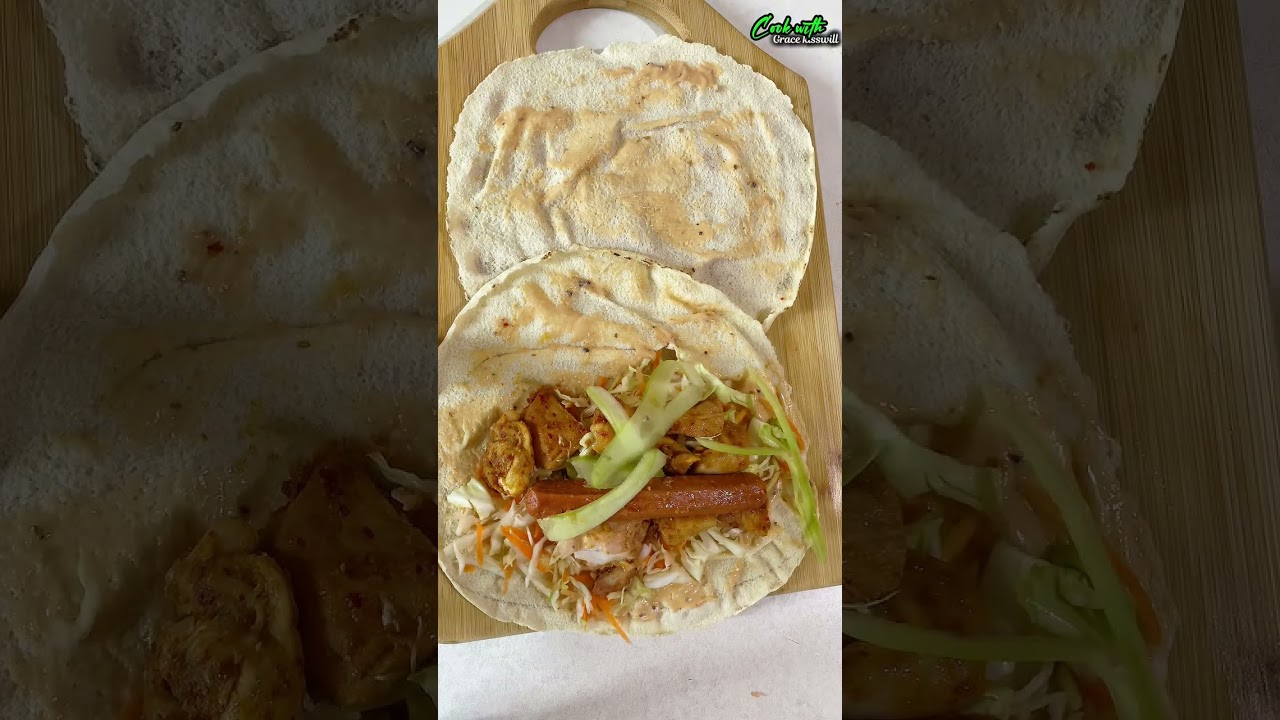 Creamy Nigerian Chicken Shawarma | Street-Style Homemade Recipe You’ll Fall in Love With!”