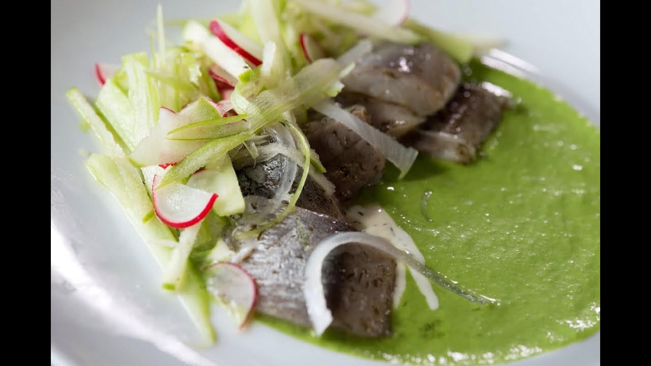 De dagschotel - Zoetzure salade met haring