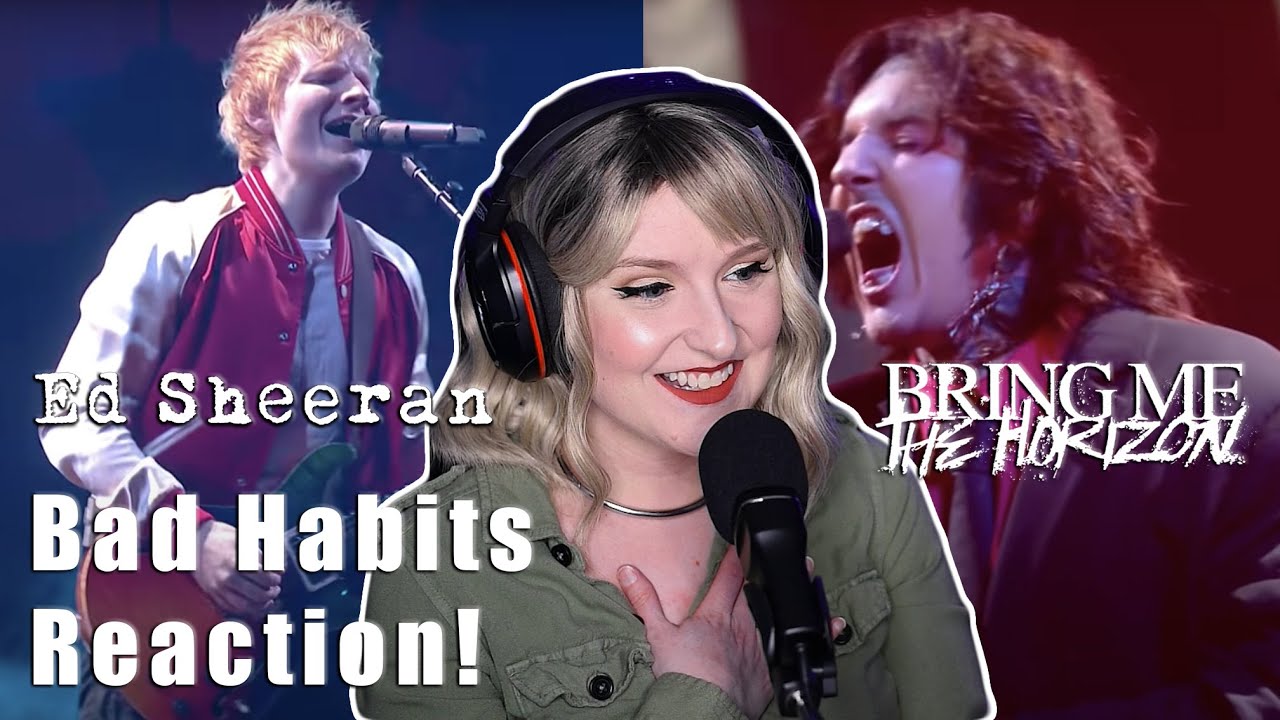 ED SHEERAN Feat. Bring Me The Horizon - Bad Habits Live at the BRIT Awards 2022 | REACTION