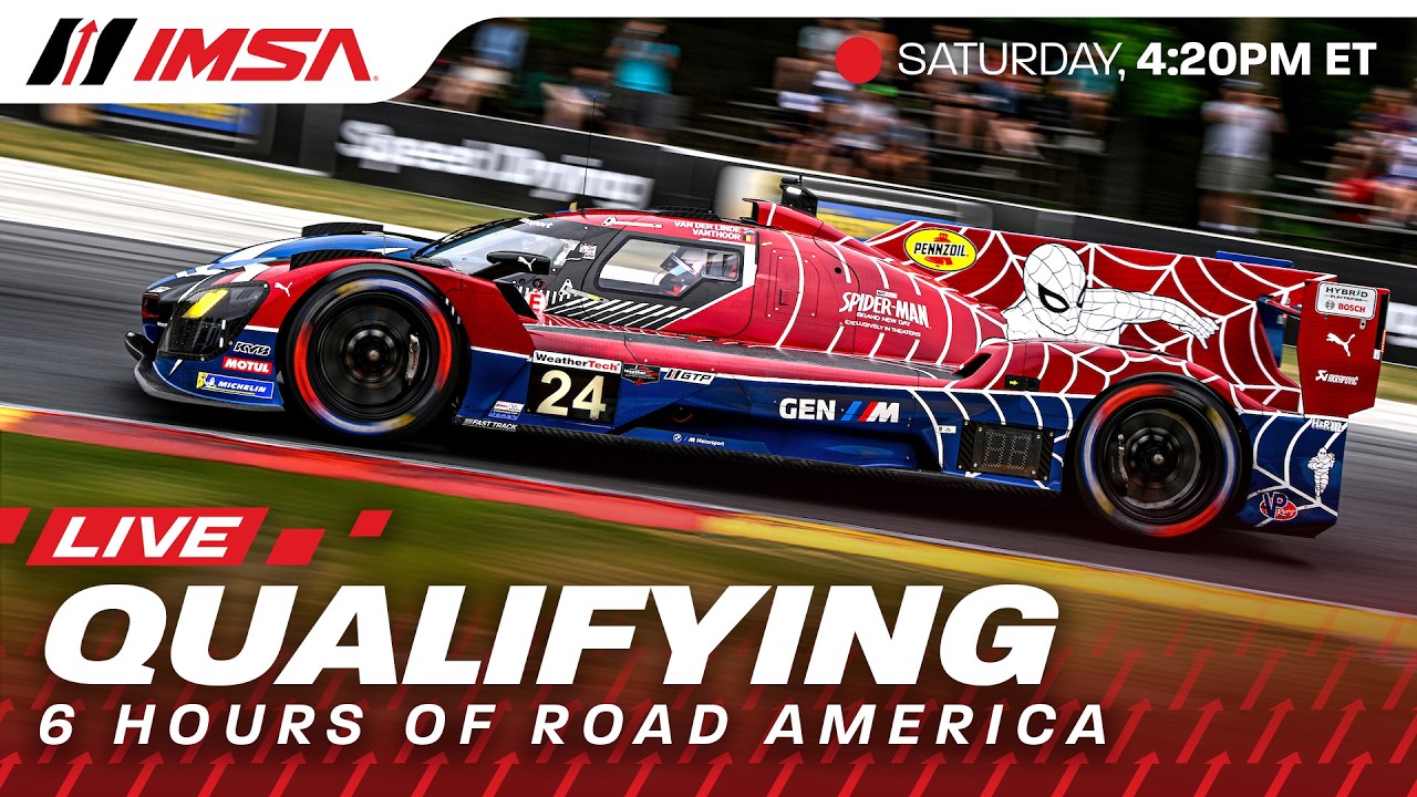 2026 IMSA Motul Sportscar Endurance Grand Prix Qualifying | WeatherTech Championship | Road America