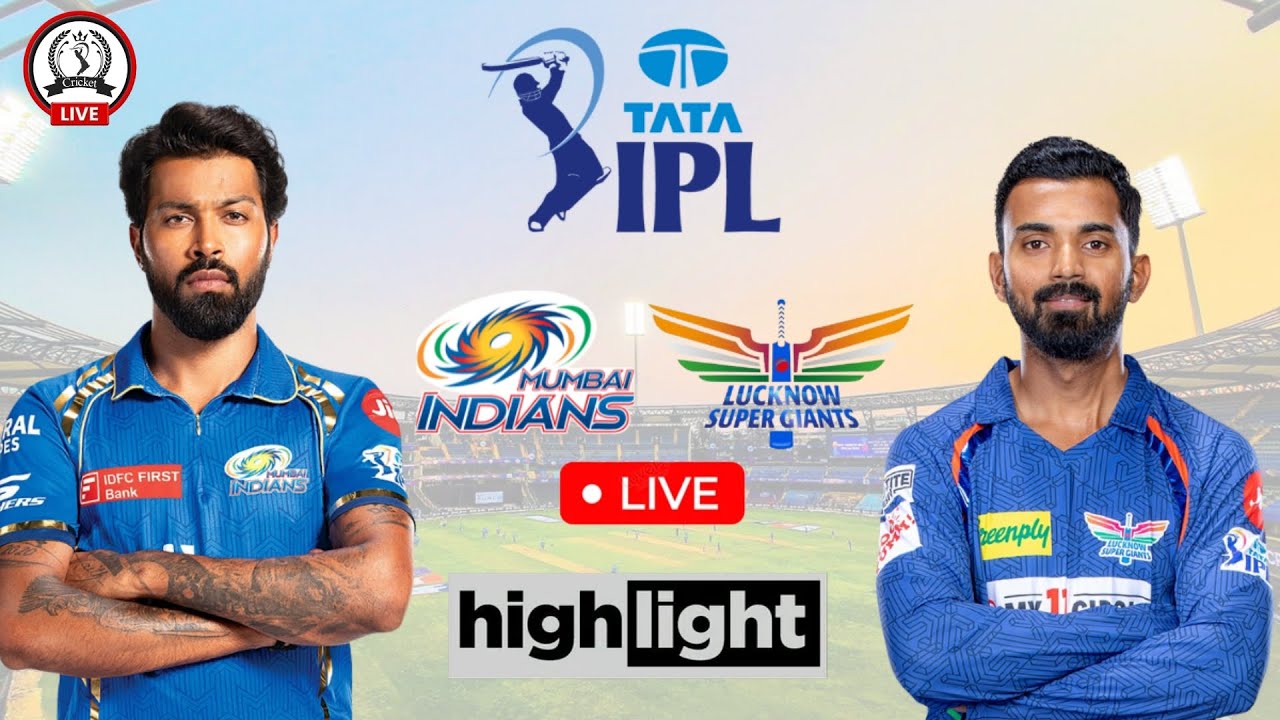 #MI VS #LSG  tata IPL T20 highlights match 2024 #ipl #livecricketmatch #highlights
