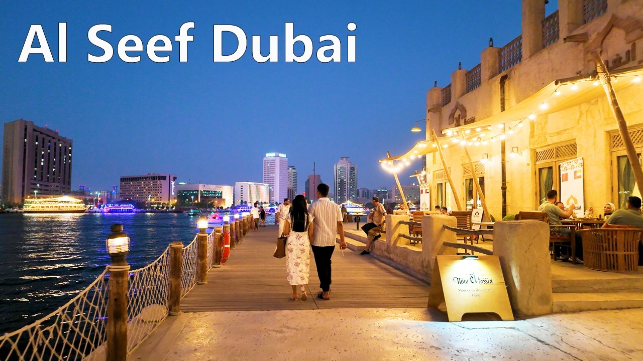 Al Seef Dubai Walking Tour 2026 🇦🇪 | Old Dubai Heritage District & Dubai Creek in 4K