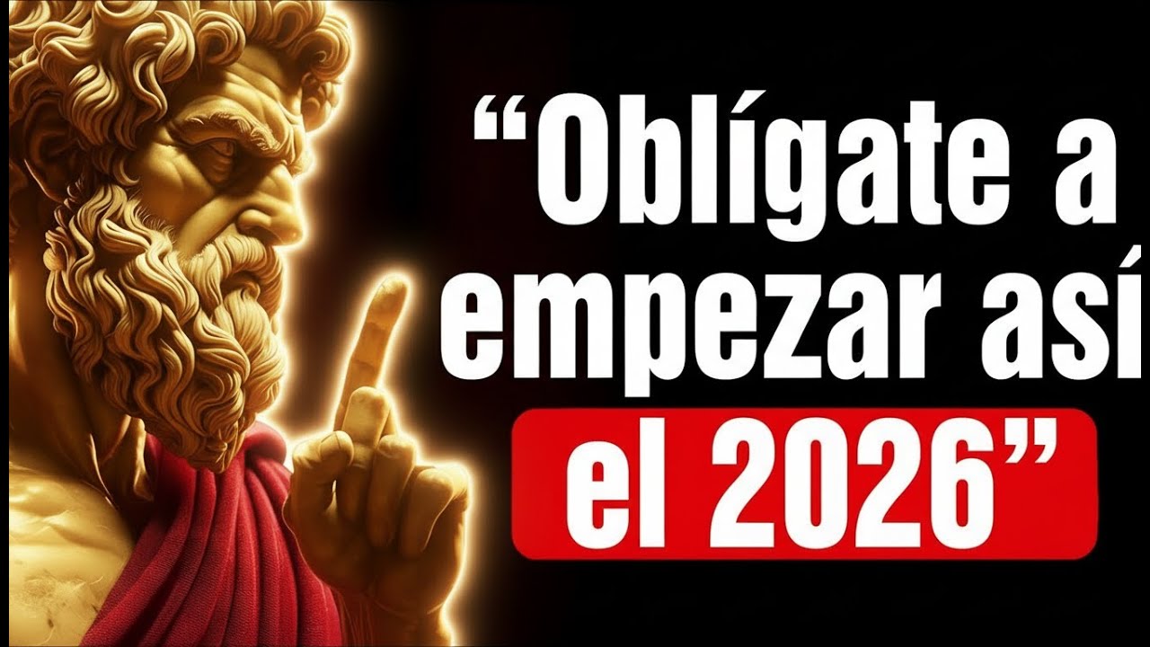 OBLÍGATE a Eliminar estas 3 COSAS de tu Vida en 2026 o tu vida NO avanzará   Lecciones de Estoicismo