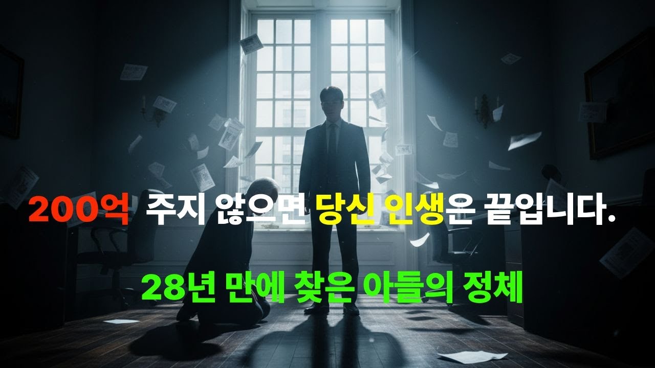 올릴 영상200억 주지 않으면 당신 인생은 끝입니다