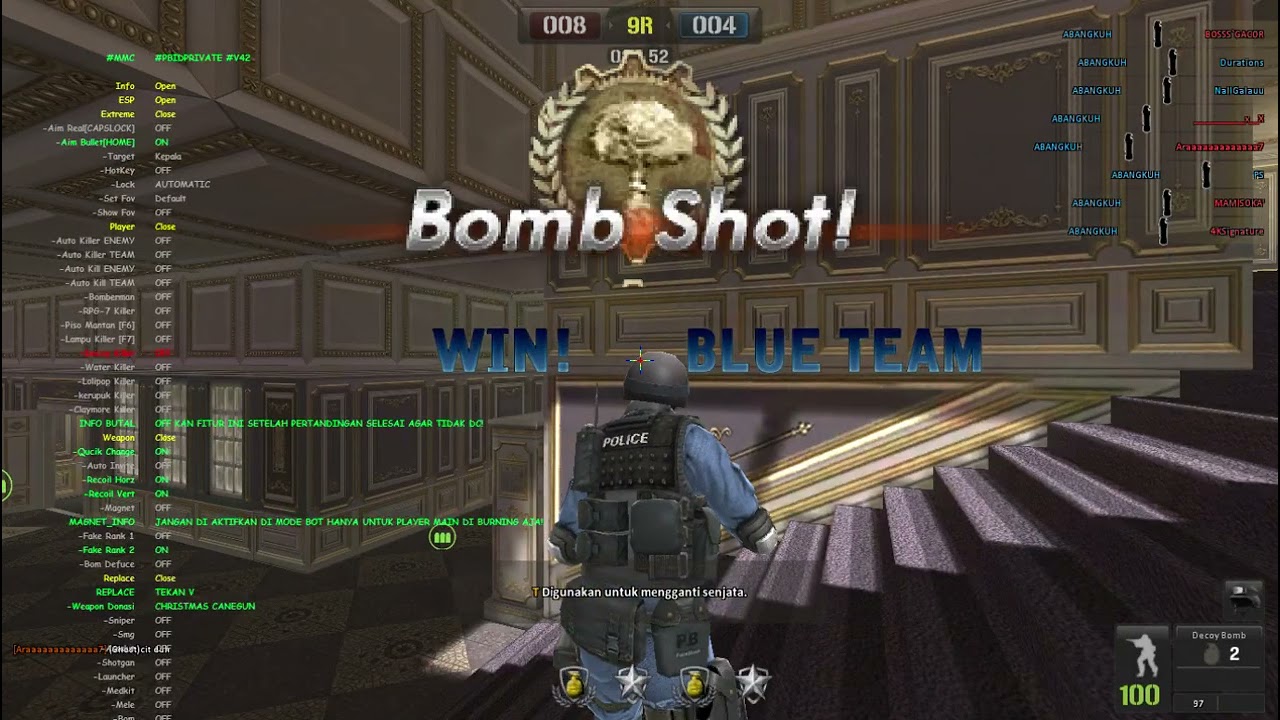 CHEAT PB BACK TO GEMSCOOL NYIKSA PLAYER MURNI:)
