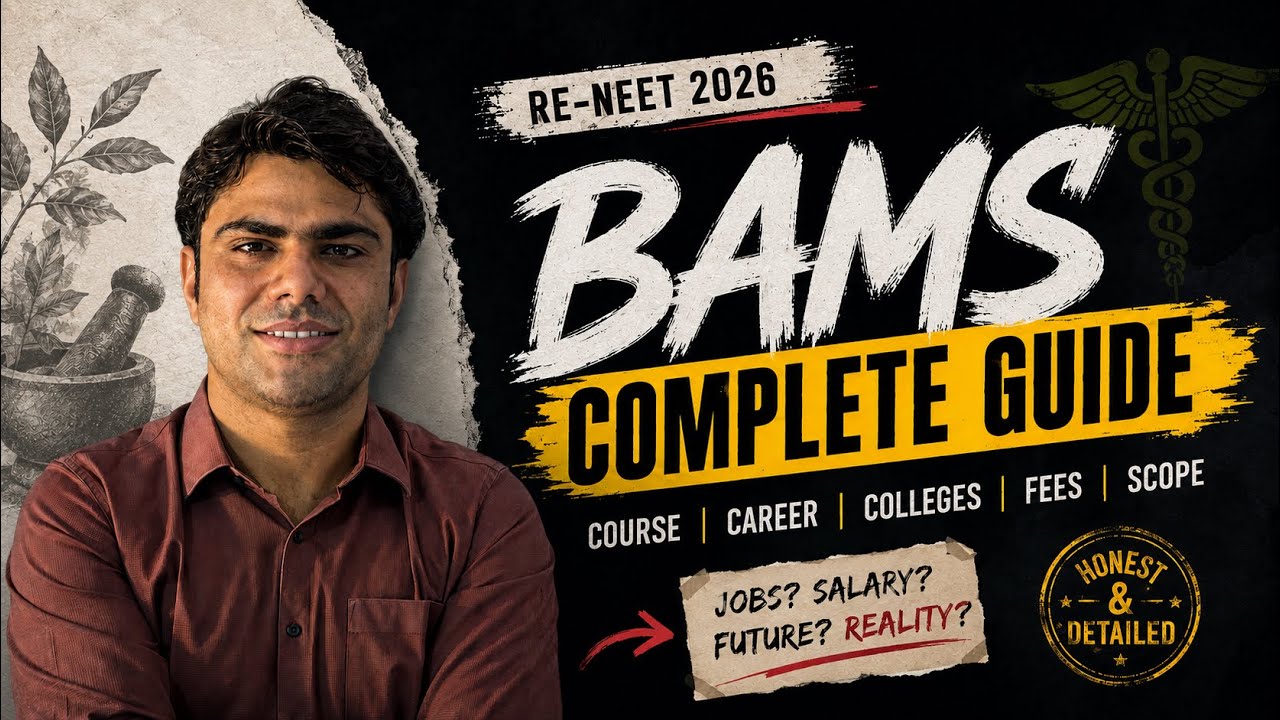 BAMS Complete Guide 2026 | Career, Salary, Scope, Colleges & Fees After NEET | Full Reality #bams 