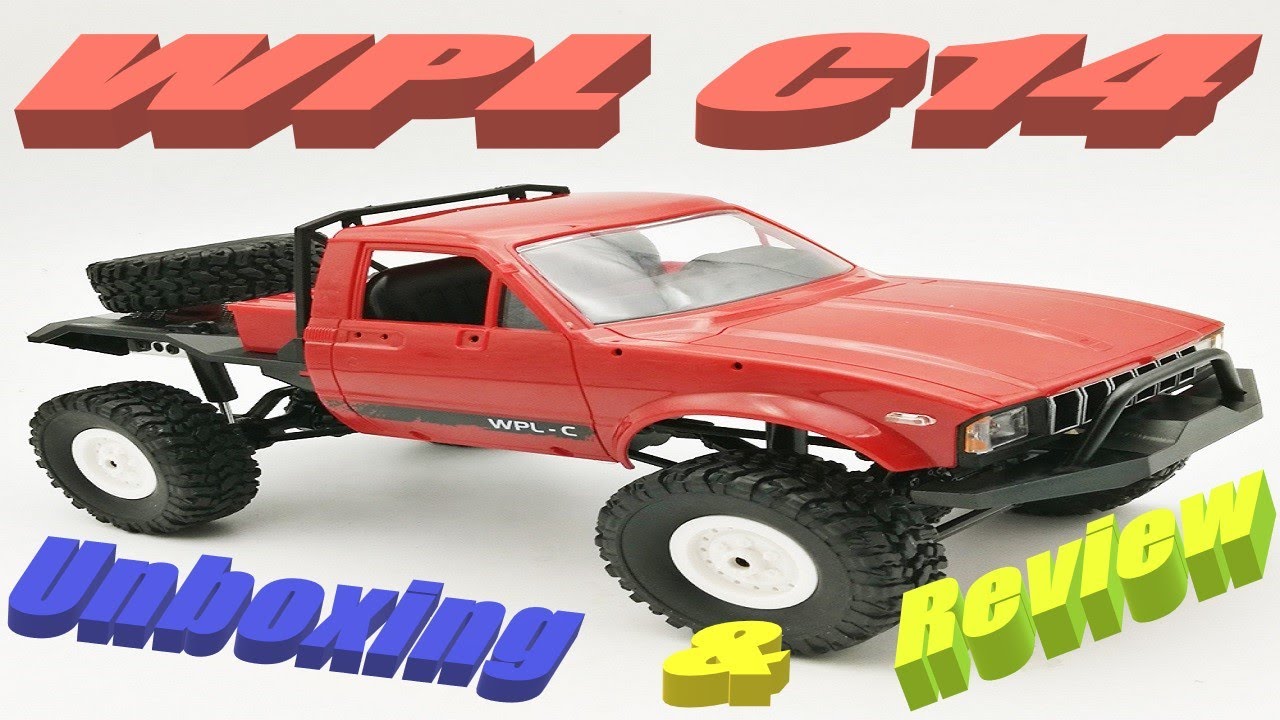 WPL C14 RC Truck 1:16 Scale, Review & Unboxing Video, with terrible continuity at the end!
