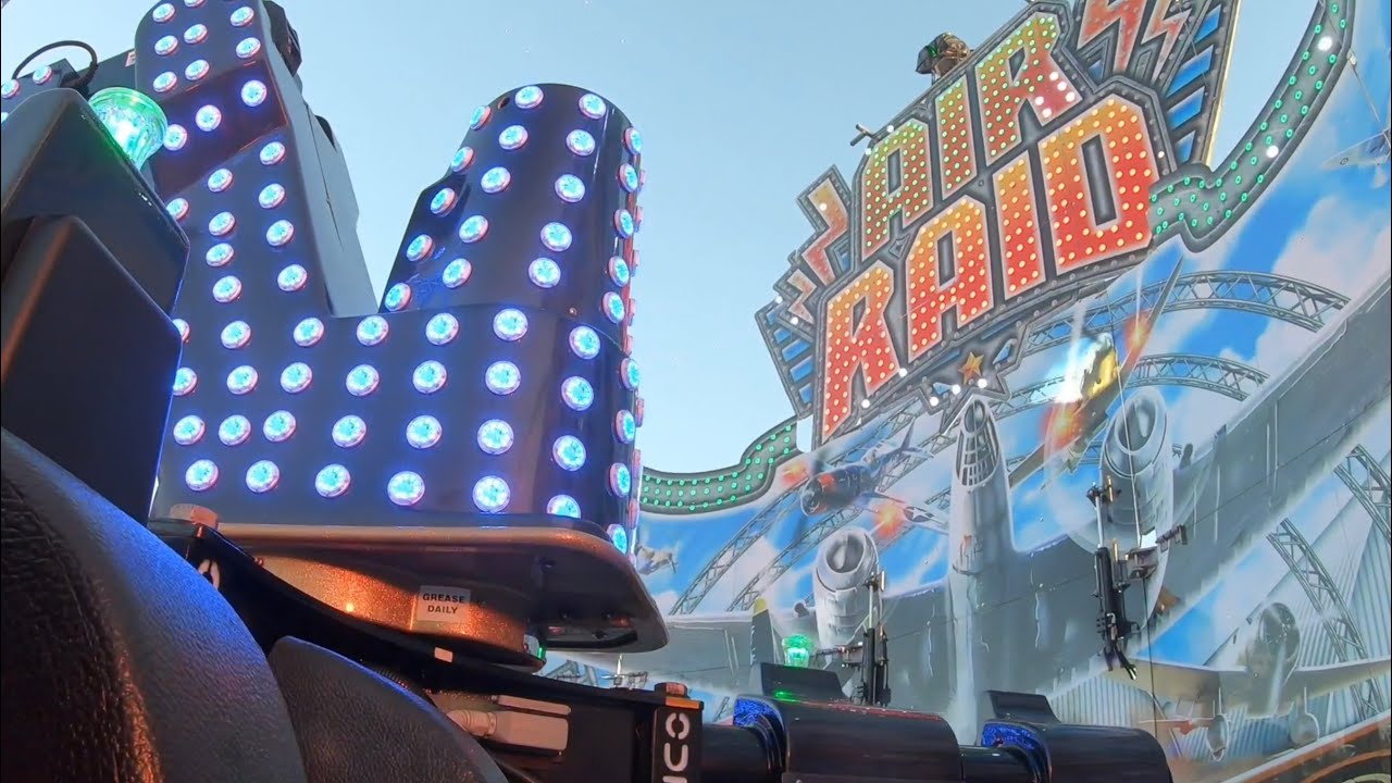Air Raid 2 (Mitchell Wilmot) - On-ride POV - Hull Fair 2024
