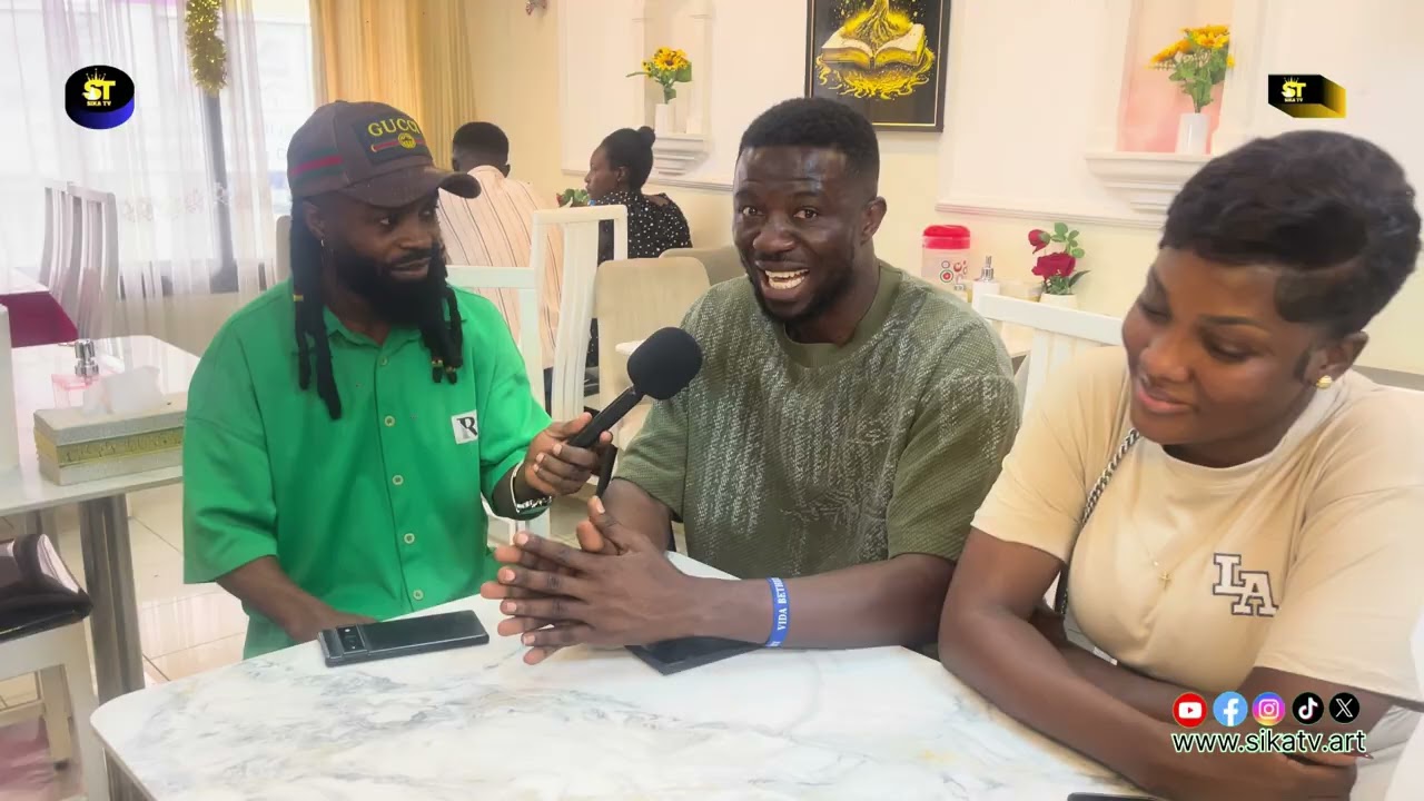 Kweku Manu and His new wife in Dubai Explained why they came to Dubai 