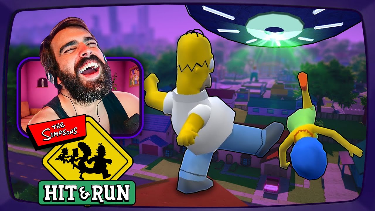 The Game GTA 5 Should Have Been - Simpsons Hit & Run - (Full Playthrough) - DarkViperAU