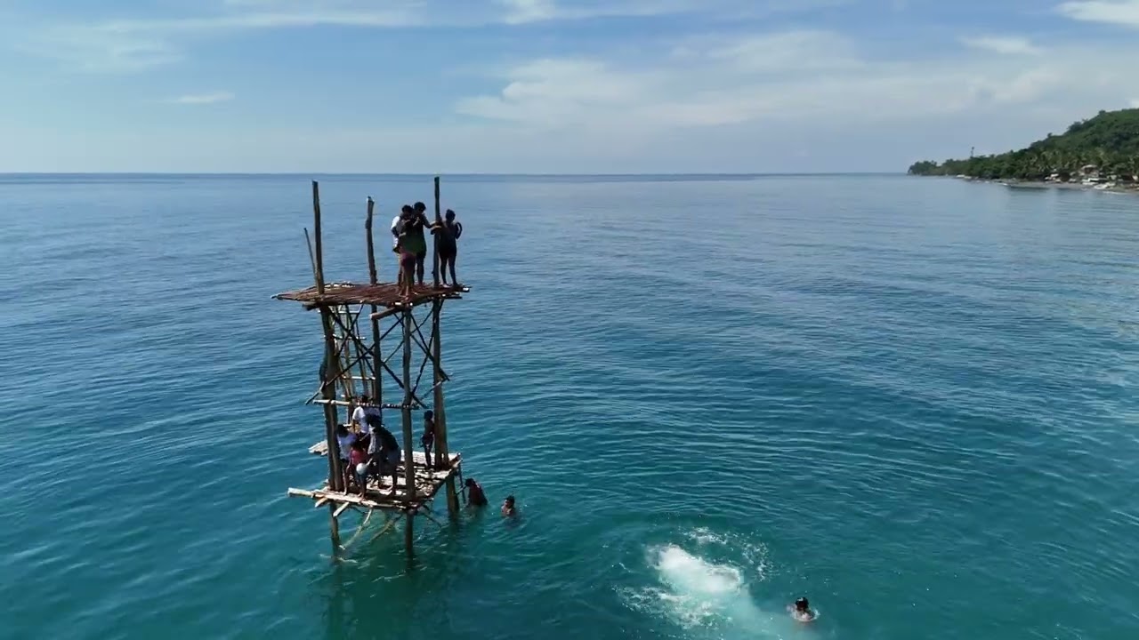 The iconic jumping spot in New Argao Malita Davao Occidental Mindanao Philippines