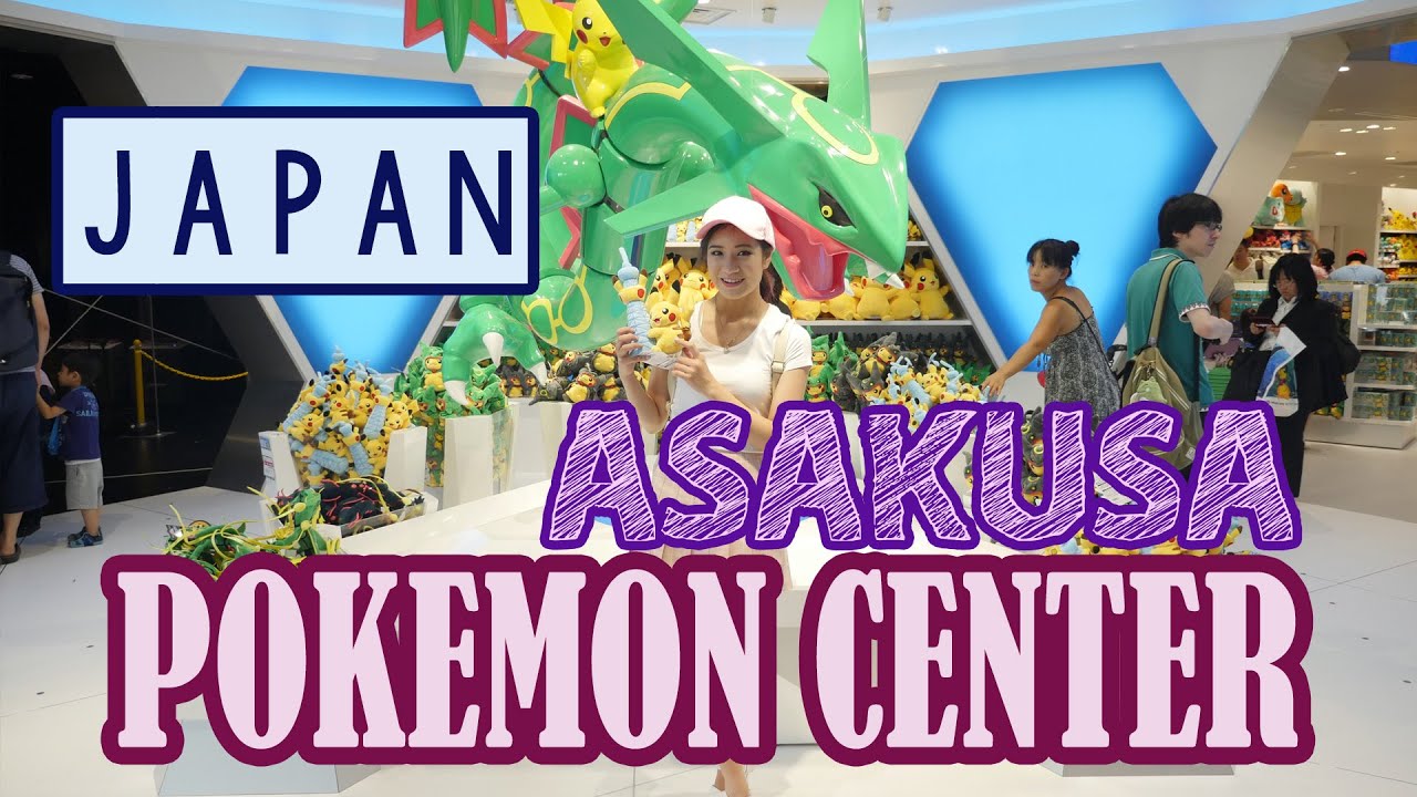 Japan Vlog: NEW Pokemon Center in ASAKUSA & Harajuku | KimDao in JAPAN ft Amadofu