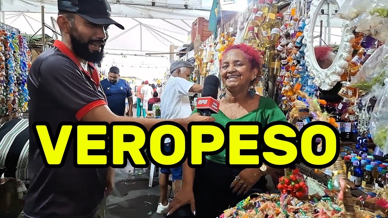 BARÃO VISITA O VEROPESO EM BELÉM #para #cidade #reporter #memes