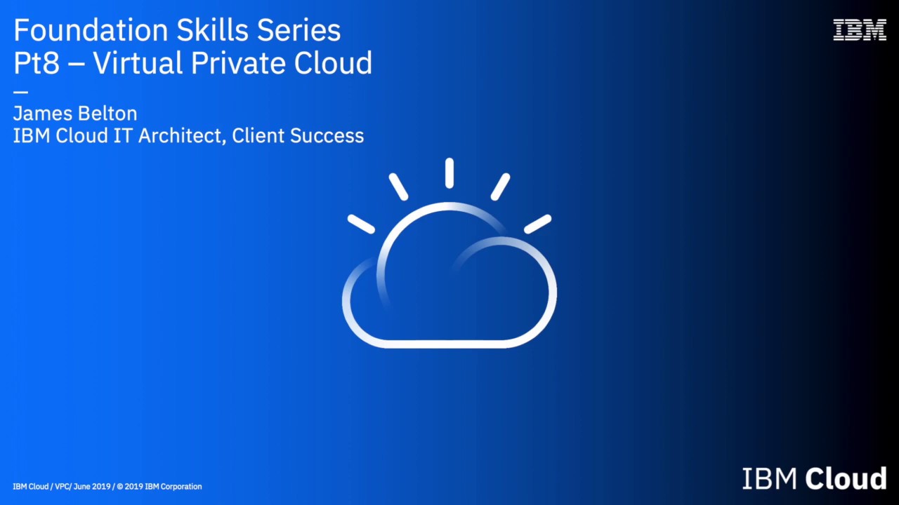 IBM Cloud Foundation Skills Series - Create an SSH Key