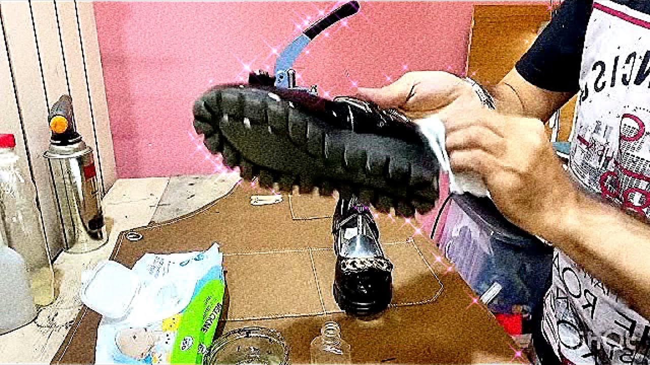 как почистить лаковые туфли/👠 подготовка на 1 сентября