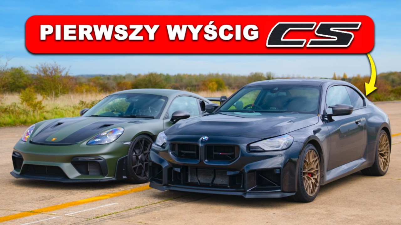 BMW M2 CS kontra Porsche GT4 RS: WYŚCIG