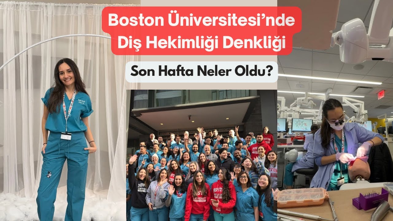 Amerika’da Diş Hekimliği Okulumda Son Hafta Neler Yaşadım? | Boston University | ABD Diş Hek Denklik