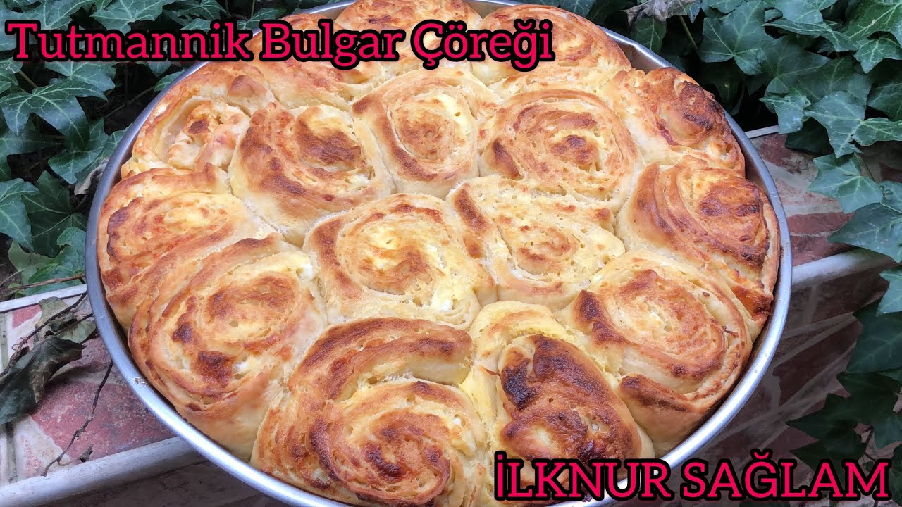 Tutmannik(Bulgar Çöreği) Bulgar Çöreği Tutmannik Yapımı/Yapımı Kolay Yumuşacık ve Çok Lezzetli 😋