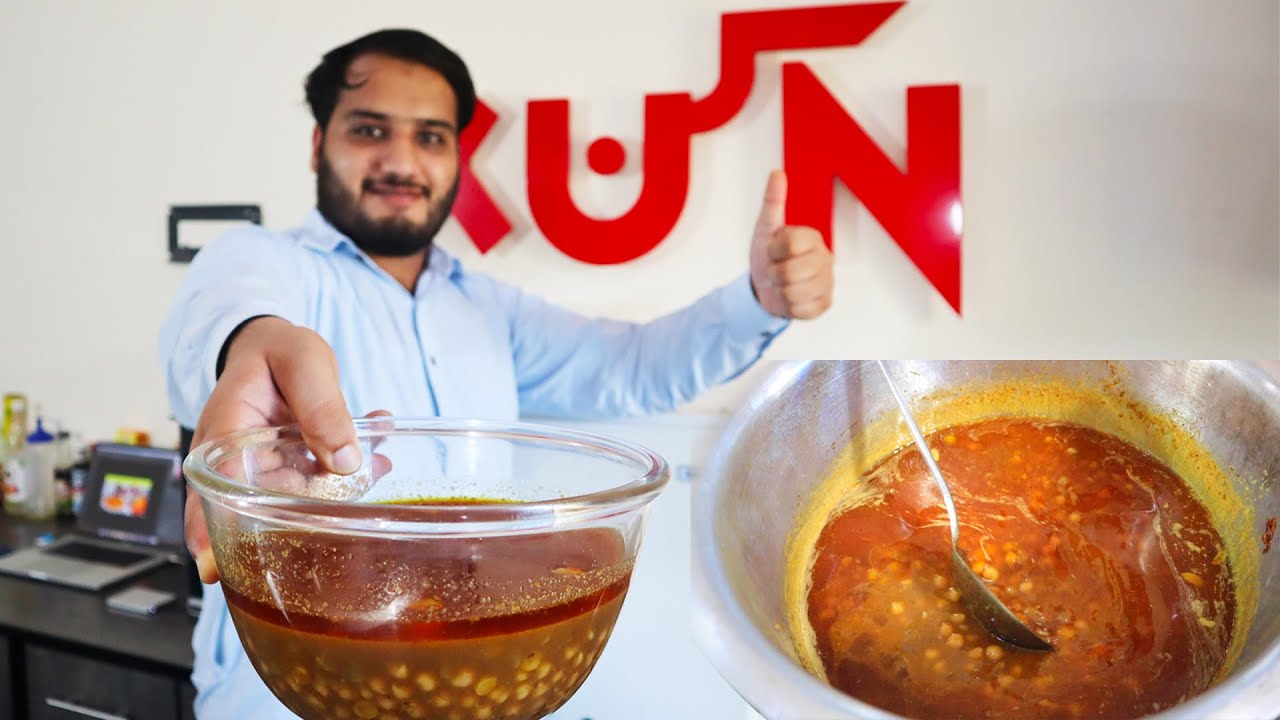 Lahori Cholay Recipe || Halwa Puri Waly Chany Restaurant Style || Street Food of Pakistan