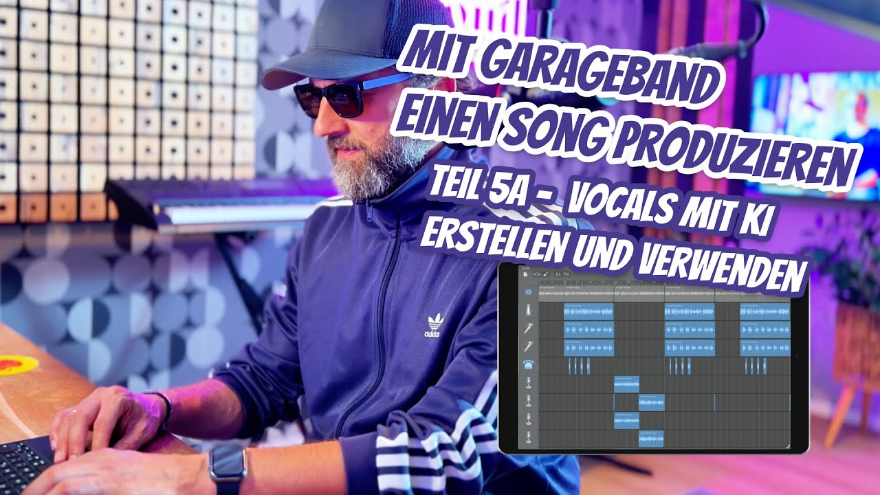 Einen Song mit GarageBand auf dem iPad produzieren (5a/7) - Vocals mit KI erstellen und verwenden