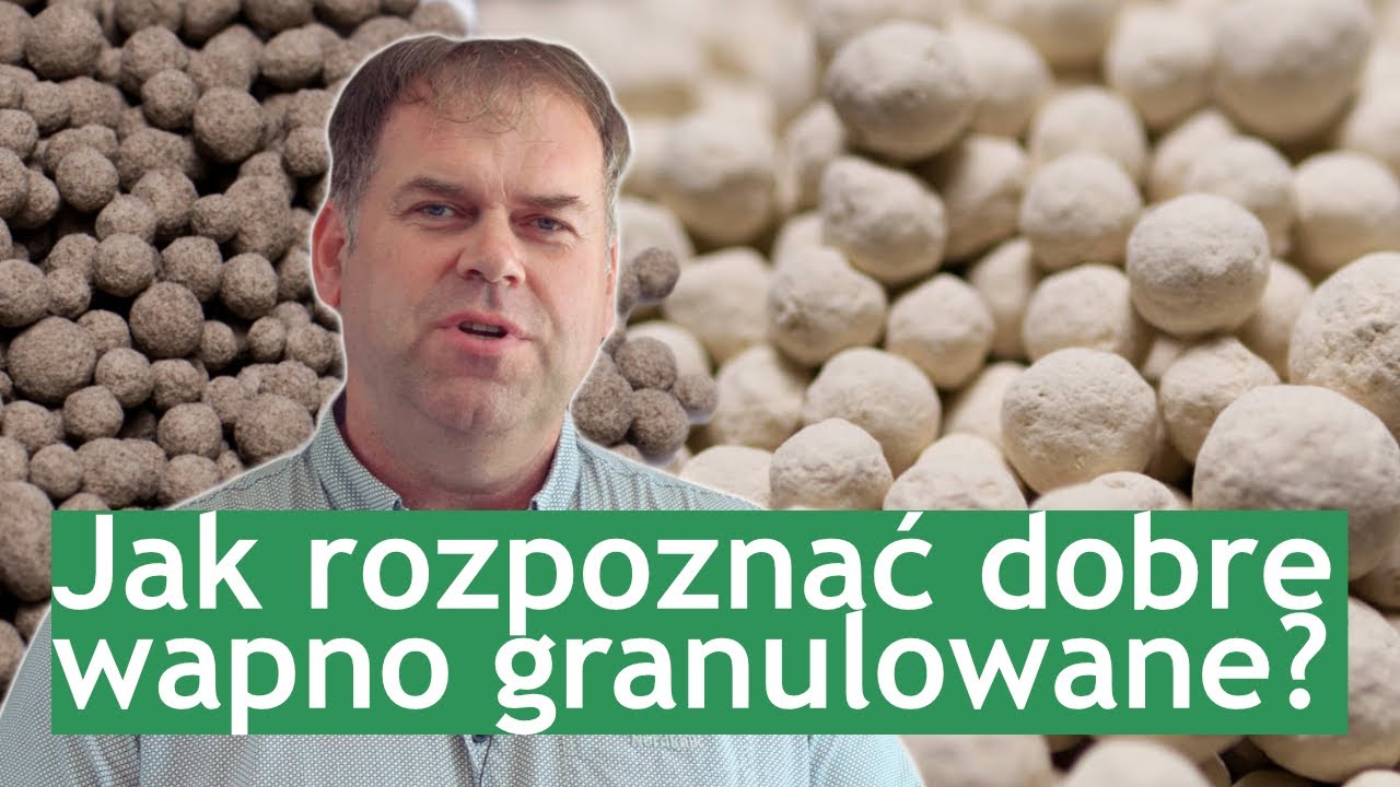 Jakie cechy ma dobre wapno granulowane?