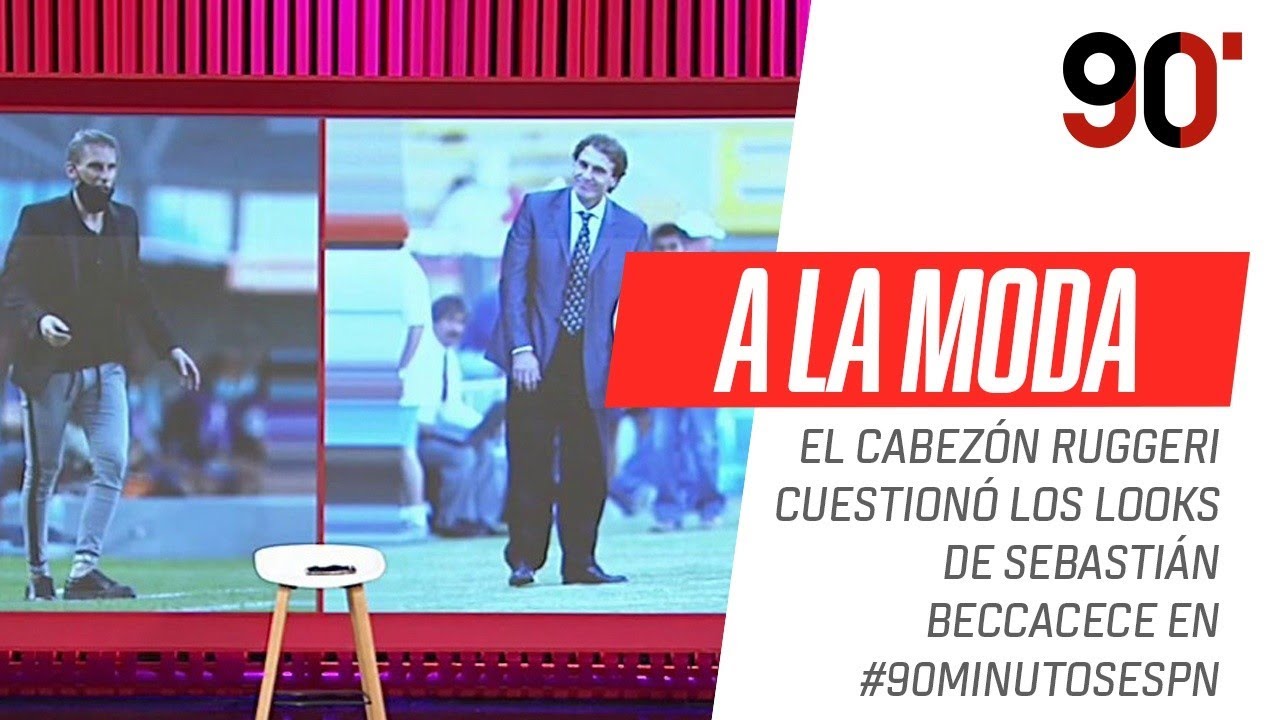 ¡IMPERDIBLE! ¡Oscar #Ruggeri analizó ¿y criticó? los looks de Sebastián #Beccacece!