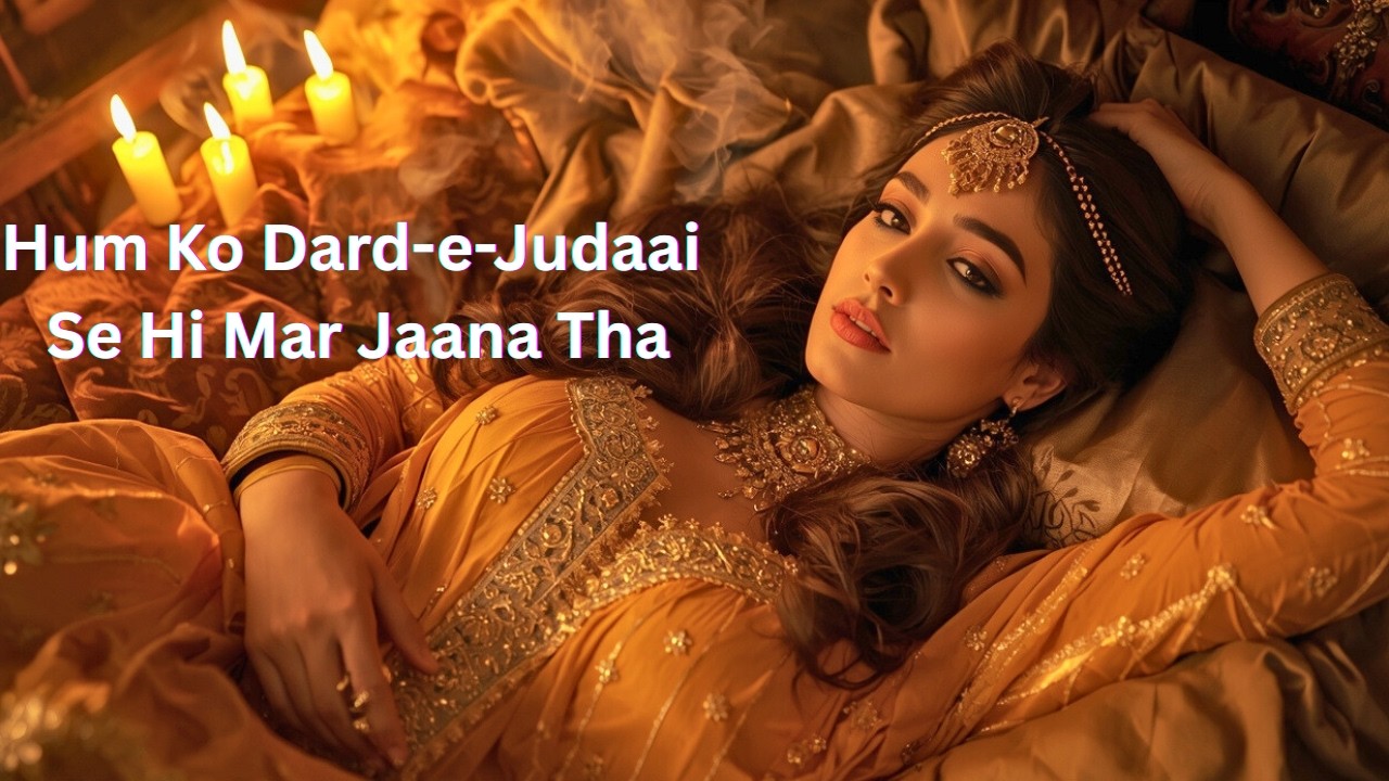 Hum Ko Dard-e-Judai Se Mar Jana Tha | A Heart-Breaking Ghazal by A. G. Josh | Emotional ghazal