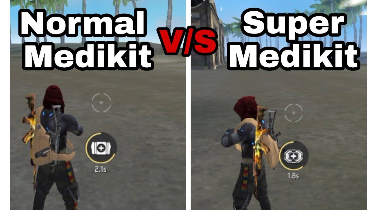 NORMAL MEDIKIT V/S SUPER MEDIKIT 😳😳😳  what is super medikit ???