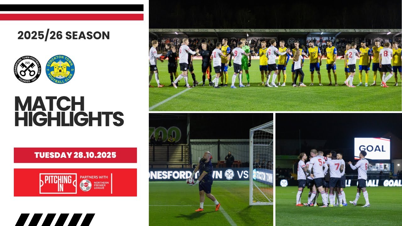 Hednesford Town v Stockton Town | Highlights