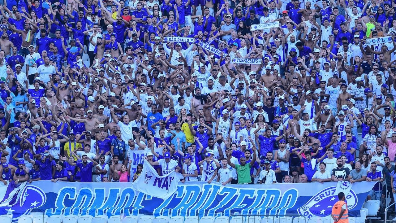 INVASÃO MAFIA AZUL NA NEO QUÍMICA ARENA #torcida #mafia #cruzeiro