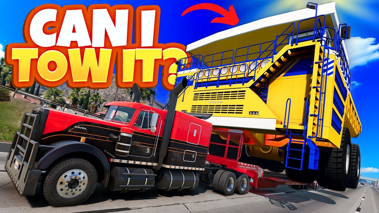 Hauling HEAVY Vehicles with the NEW Trailer Mod in BeamNG Drive!