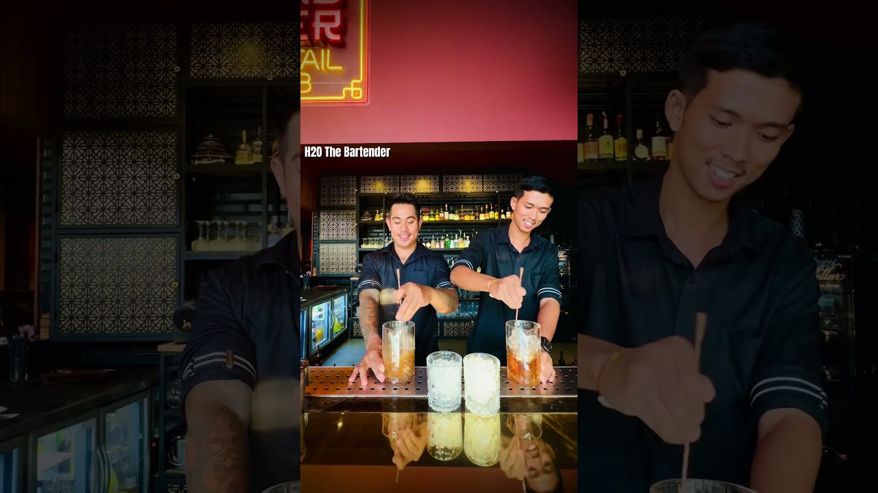 Teamwork is the most importance (H2O The Bartender)