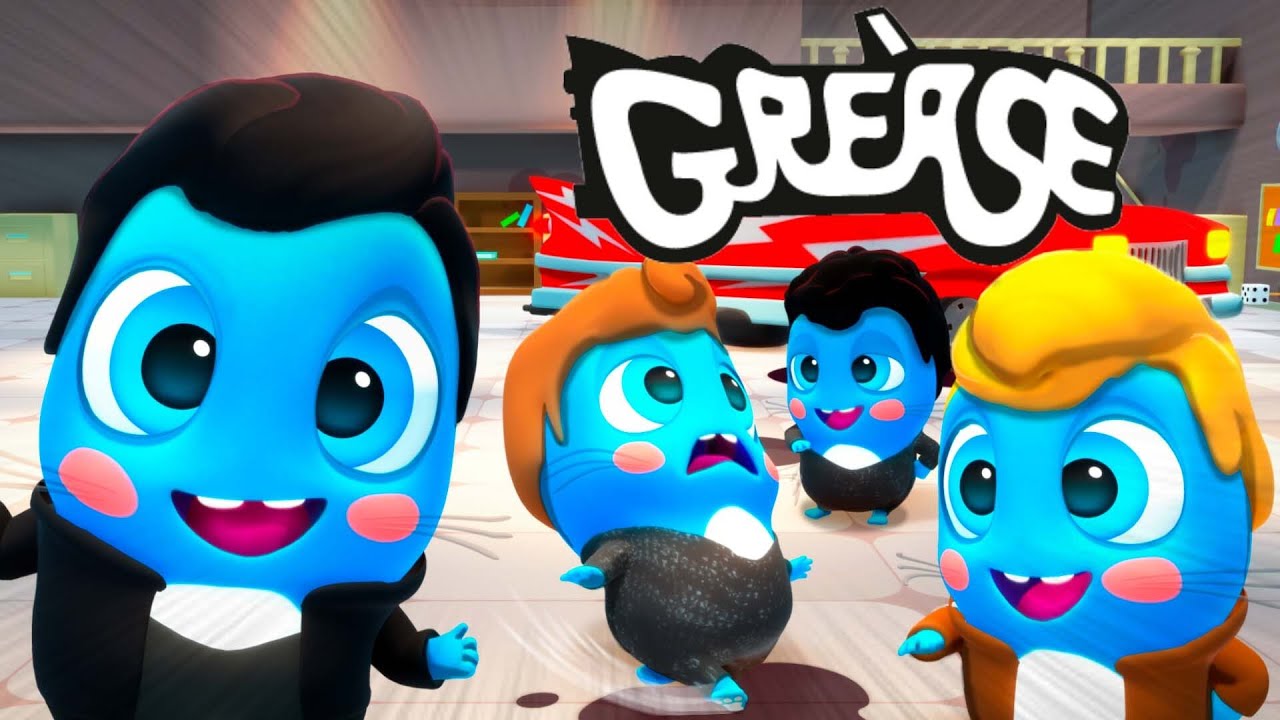 GREASE 🚗 Greased Lighting ⭐ Cute parody covers of movies by The Moonies