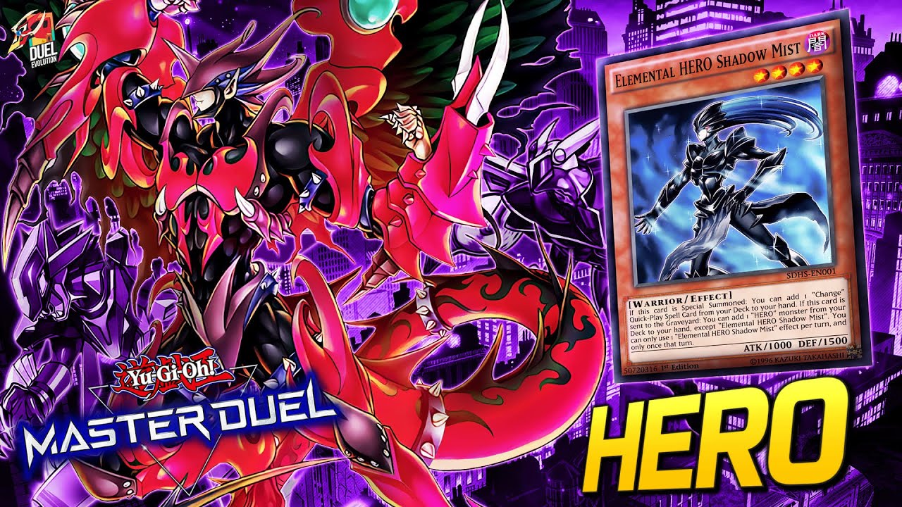 HERO Deck 🦸🏻‍♂️ | Gameplay 🎮 + Deck profile ✔️ | MASTER DUEL